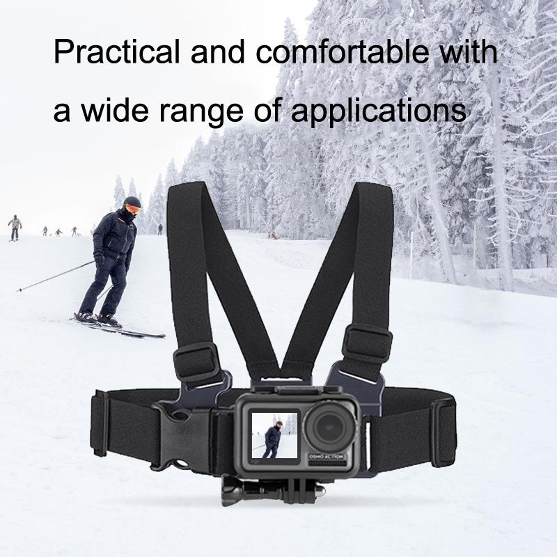 Sports Camera Chest Strap for Gopro / Action Riding Skiing Accessories 3