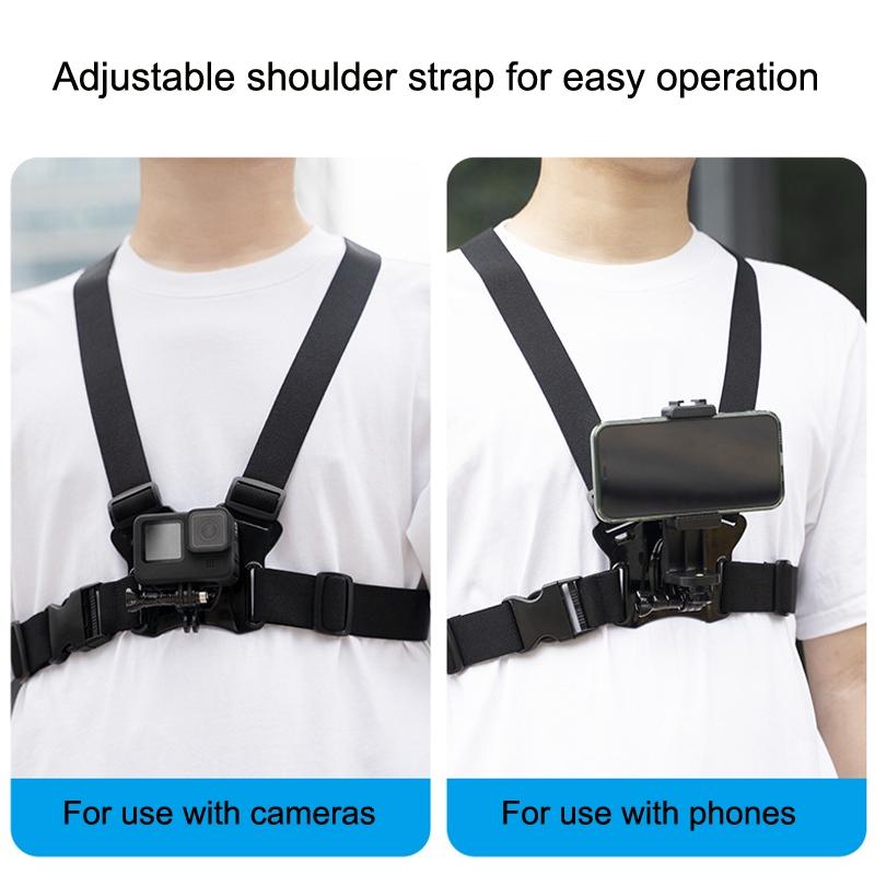 Sports Camera Chest Strap for Gopro / Action Riding Skiing Accessories 5