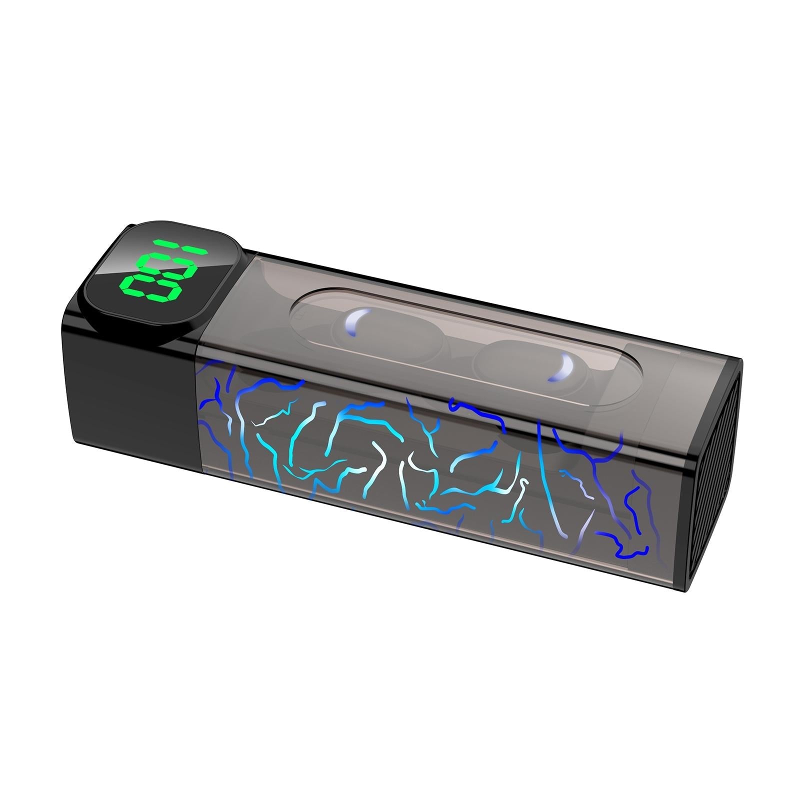 Intelligent Bluetooth Earphones with Digital Display - Colourful 3