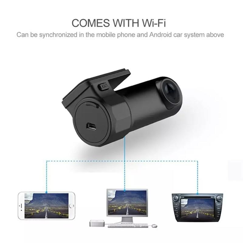 Full Hd Mini Car Dash Cam with Wifi and Motion Detection 6