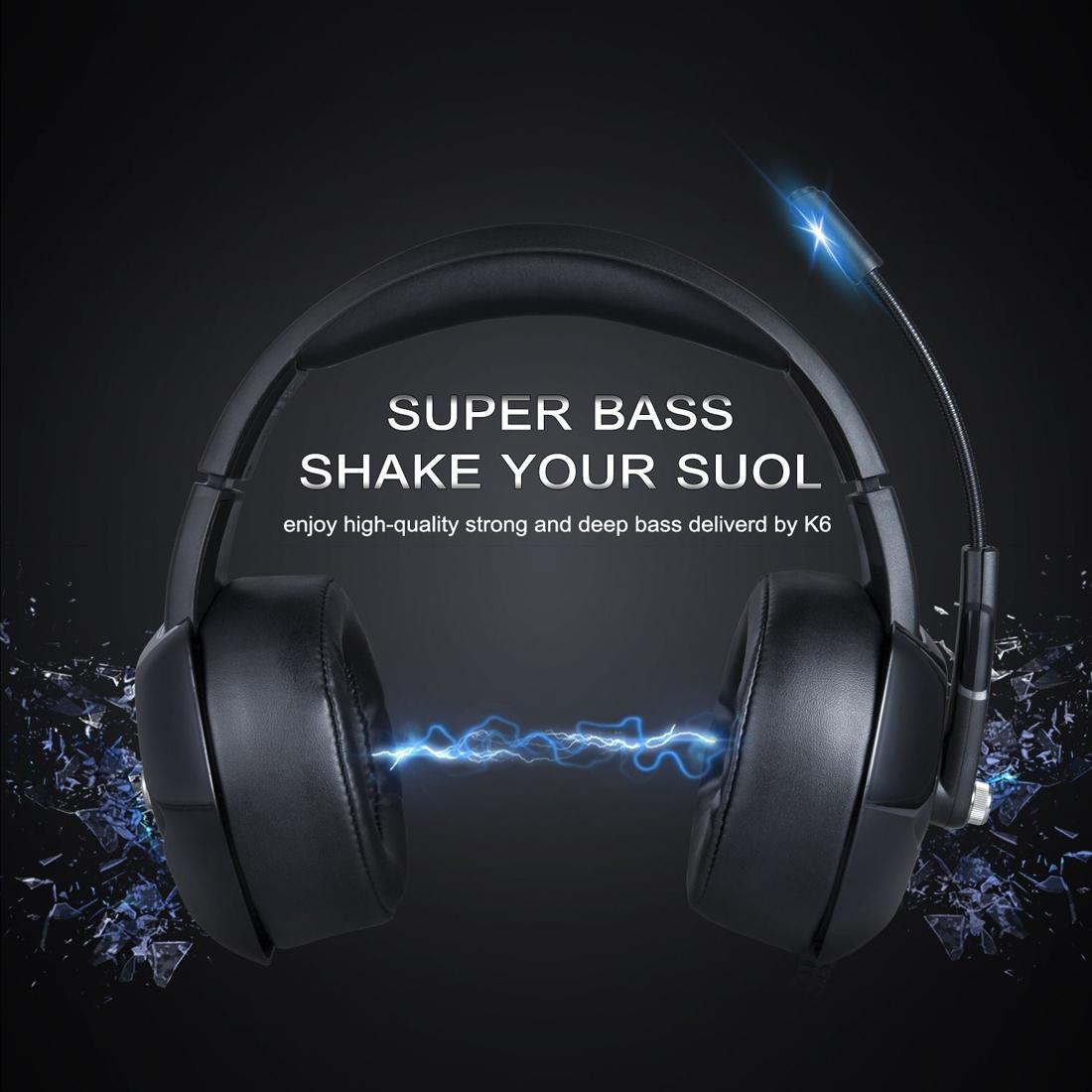 Surround Gaming Headset With Mic & Rgb Lights 7