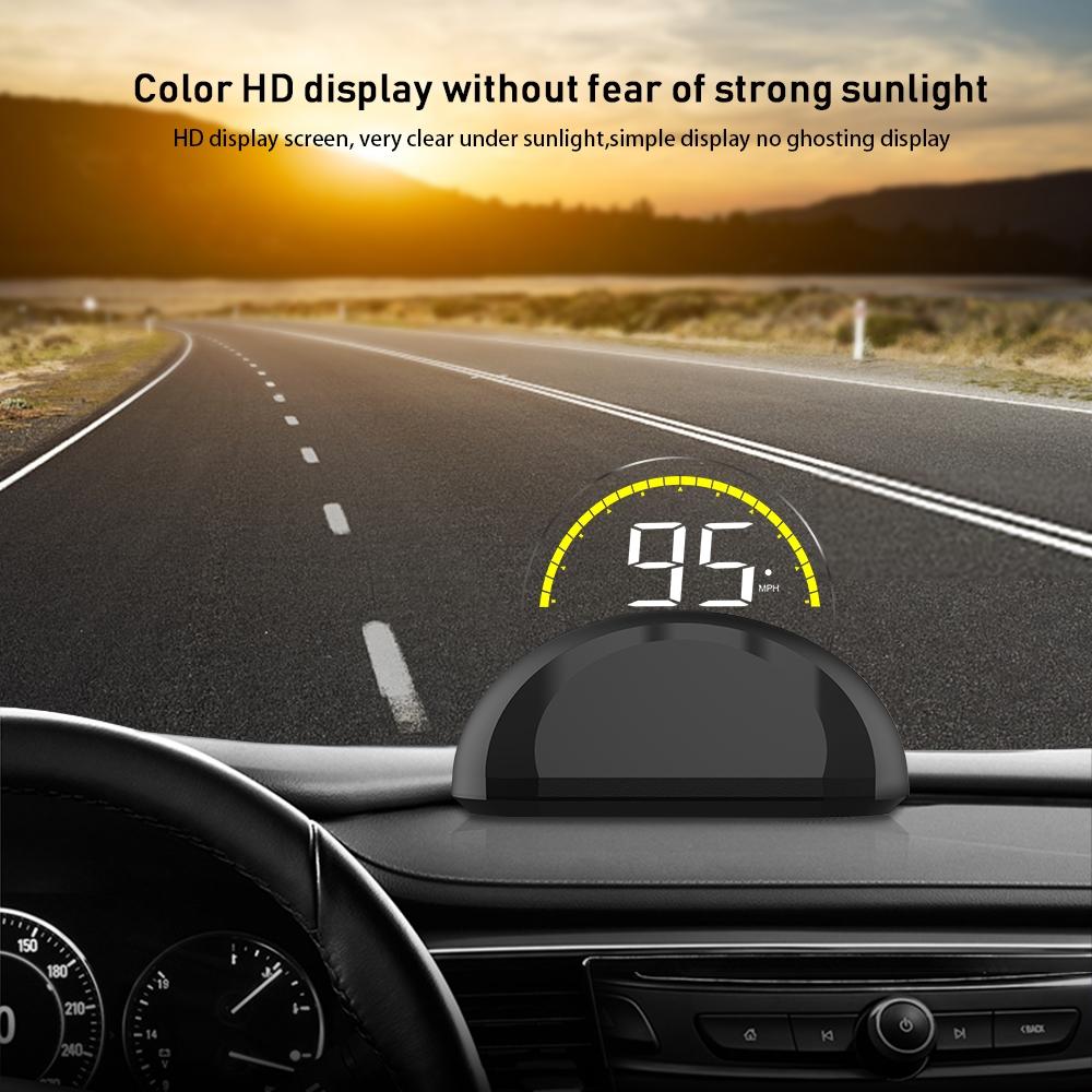 Universal Car Obd2 Hud 2.6 Inch Vehicle Head Up Display 5