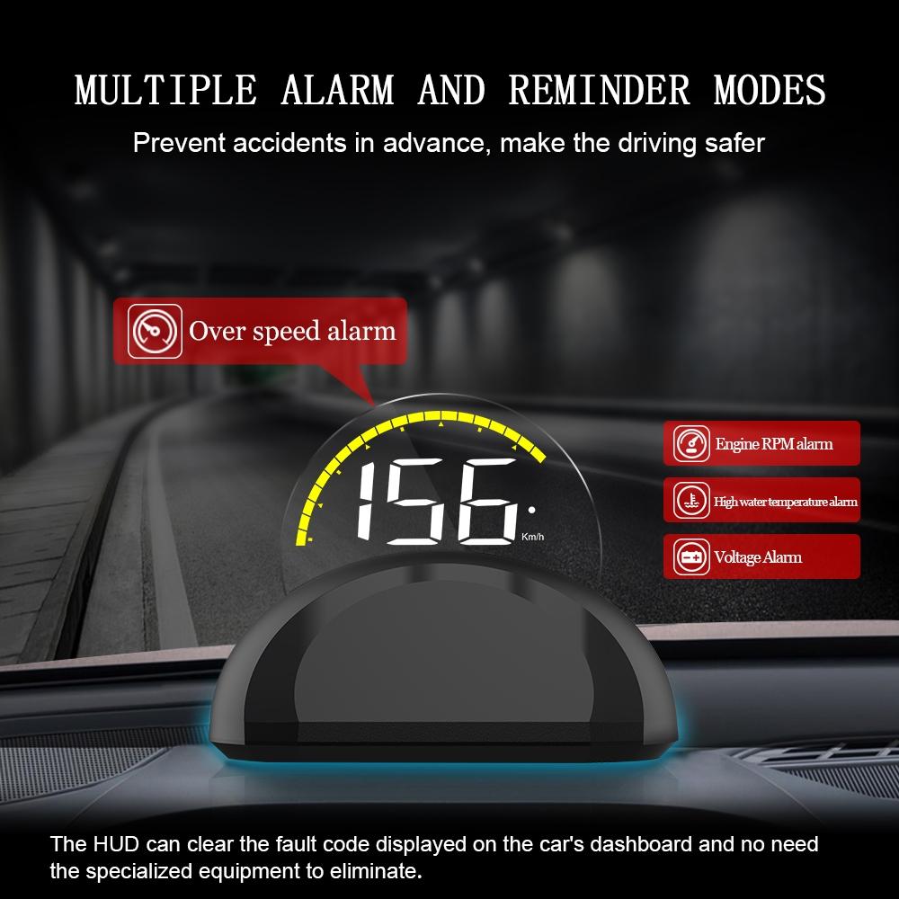 Universal Car Obd2 Hud 2.6 Inch Vehicle Head Up Display 6