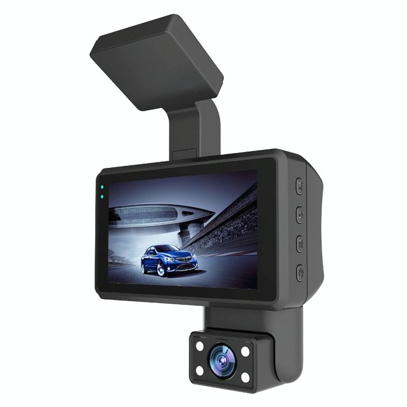 Hd Dual Camera Car Dash Cam with Infrared Night Vision 3