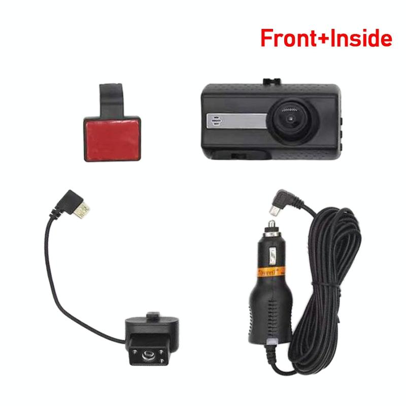 Hd Dual Camera Car Dash Cam with Infrared Night Vision 5