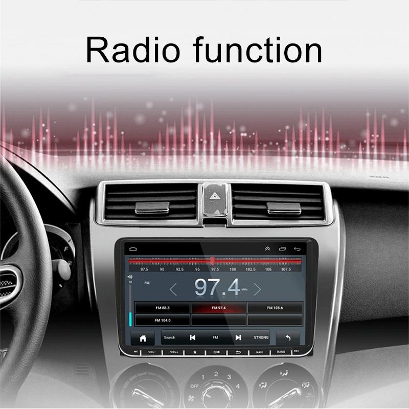 9 Inch Android 6.0 Car Mp5 Player For Volkswagen - Gps Bluetooth Fm Mirror Link - Europe Map 11