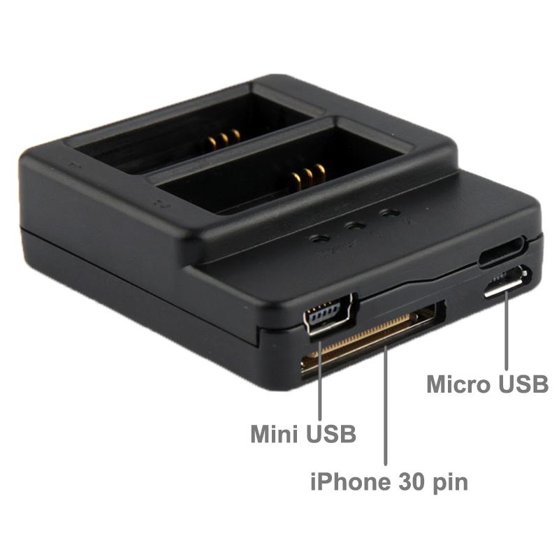 Gopro Hero 3 Battery Charger - Compatible with Ahdbt 301 / 302 5