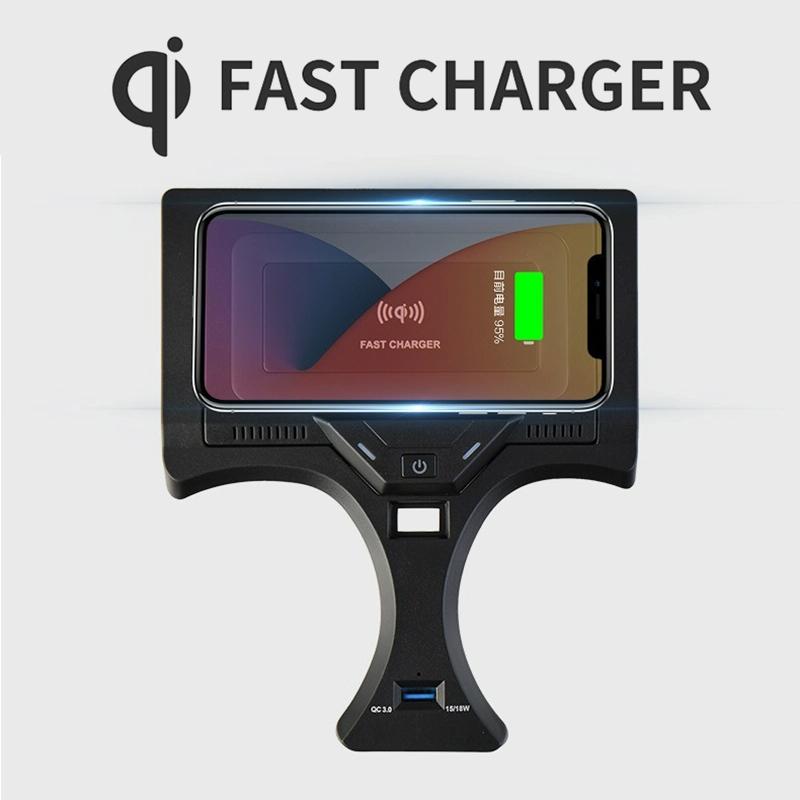 Wireless Car Charger for Bmw 3 Series 2020-2022 - 10w Qi Quick Charge 4