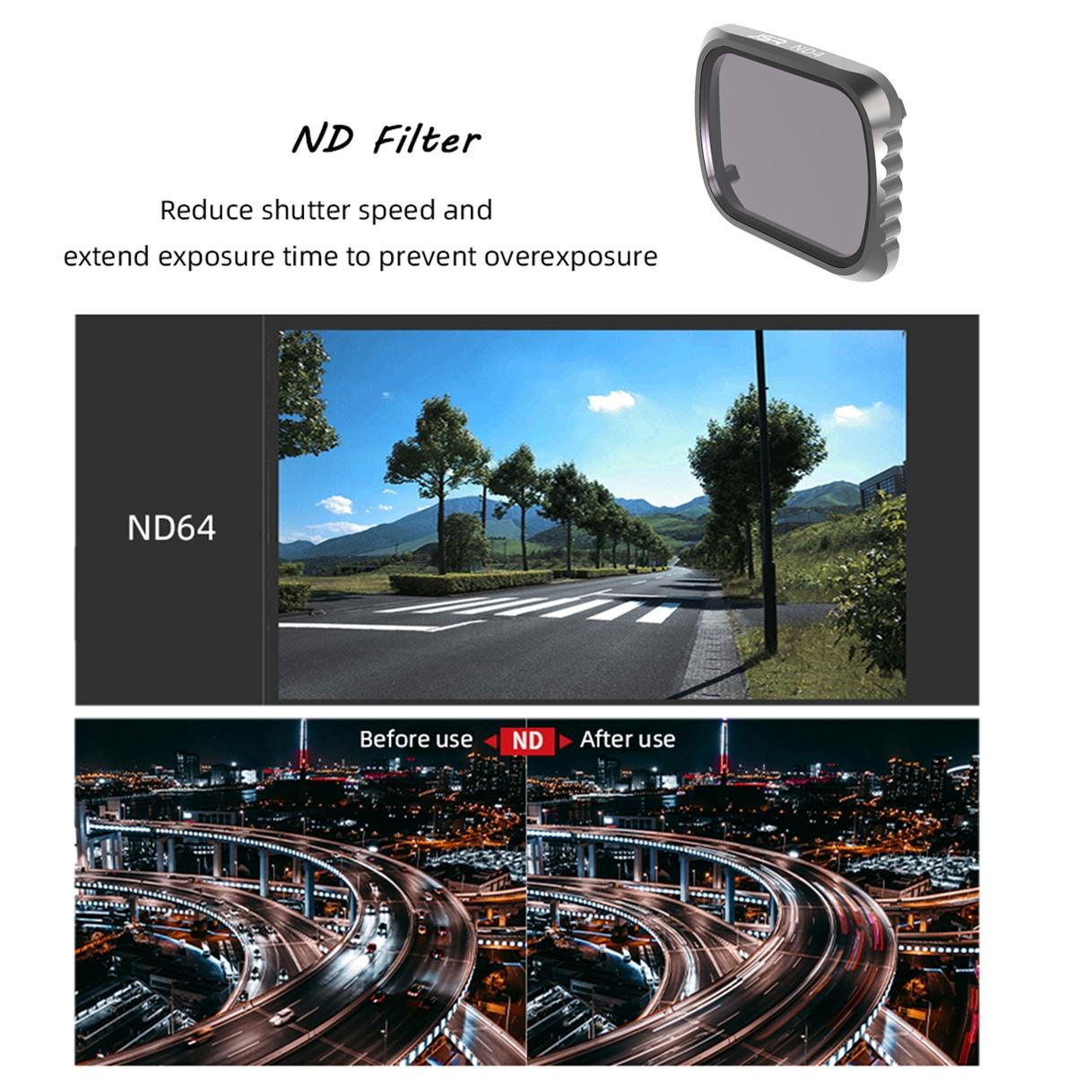 4-in-1 Aluminum Lens Filter for Dji Air 2s 5