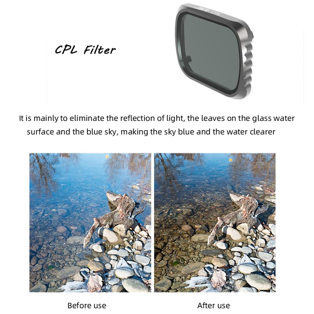 4-in-1 Aluminum Lens Filter for Dji Air 2s 6