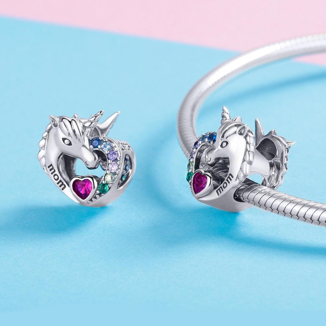 925 Sterling Silver Diy Unicorn Bracelet With Beads 6