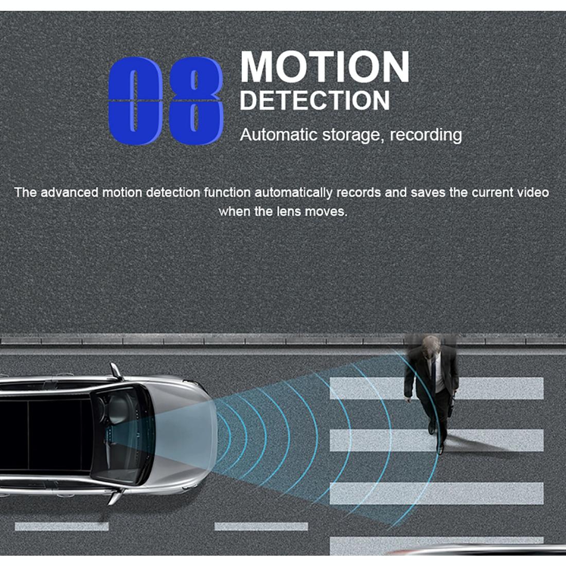 Full Hd 1080p Car Dvr with 170 Degree Wide Angle - 4 Inch Screen 6