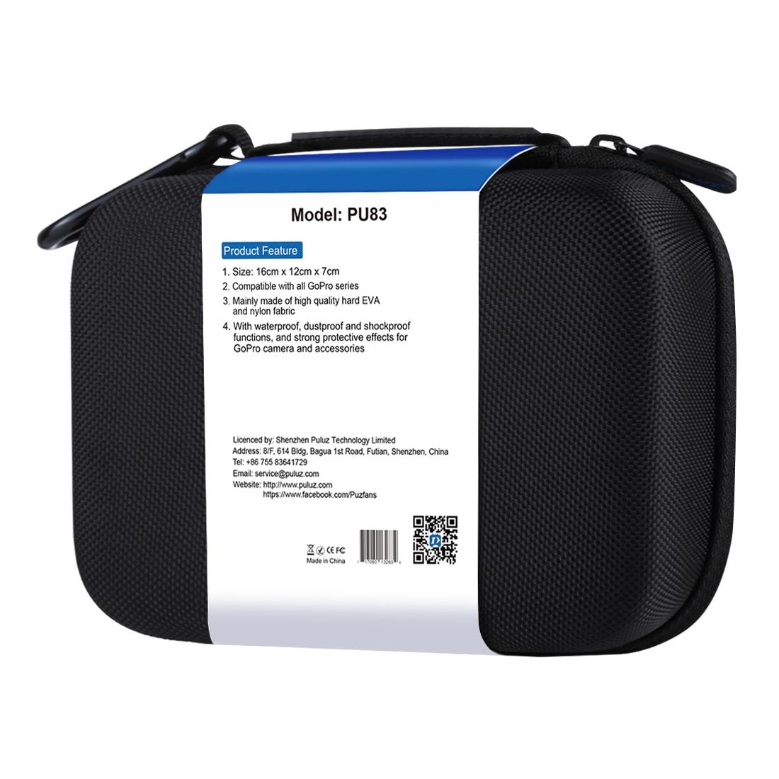 Waterproof Travel Case for Gopro Dji Action & Other Sport Cameras - Small 10