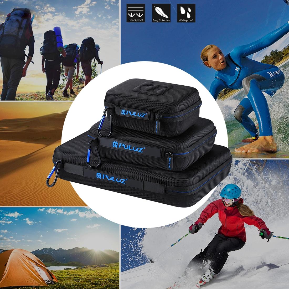 Waterproof Travel Case for Gopro Dji Action & Other Sport Cameras - Small 11