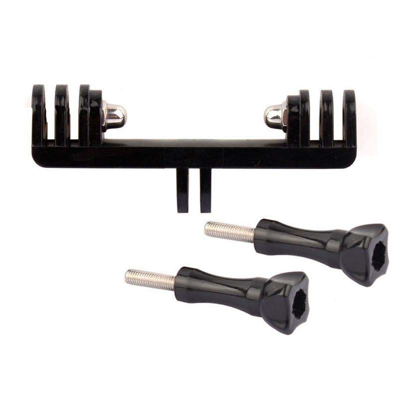 Universal Double Bracket Mount for Gopro Hero11 - Screw Adapter 4