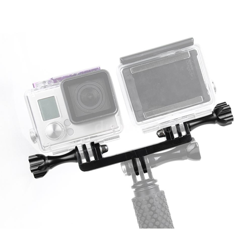 Universal Double Bracket Mount for Gopro Hero11 - Screw Adapter 6