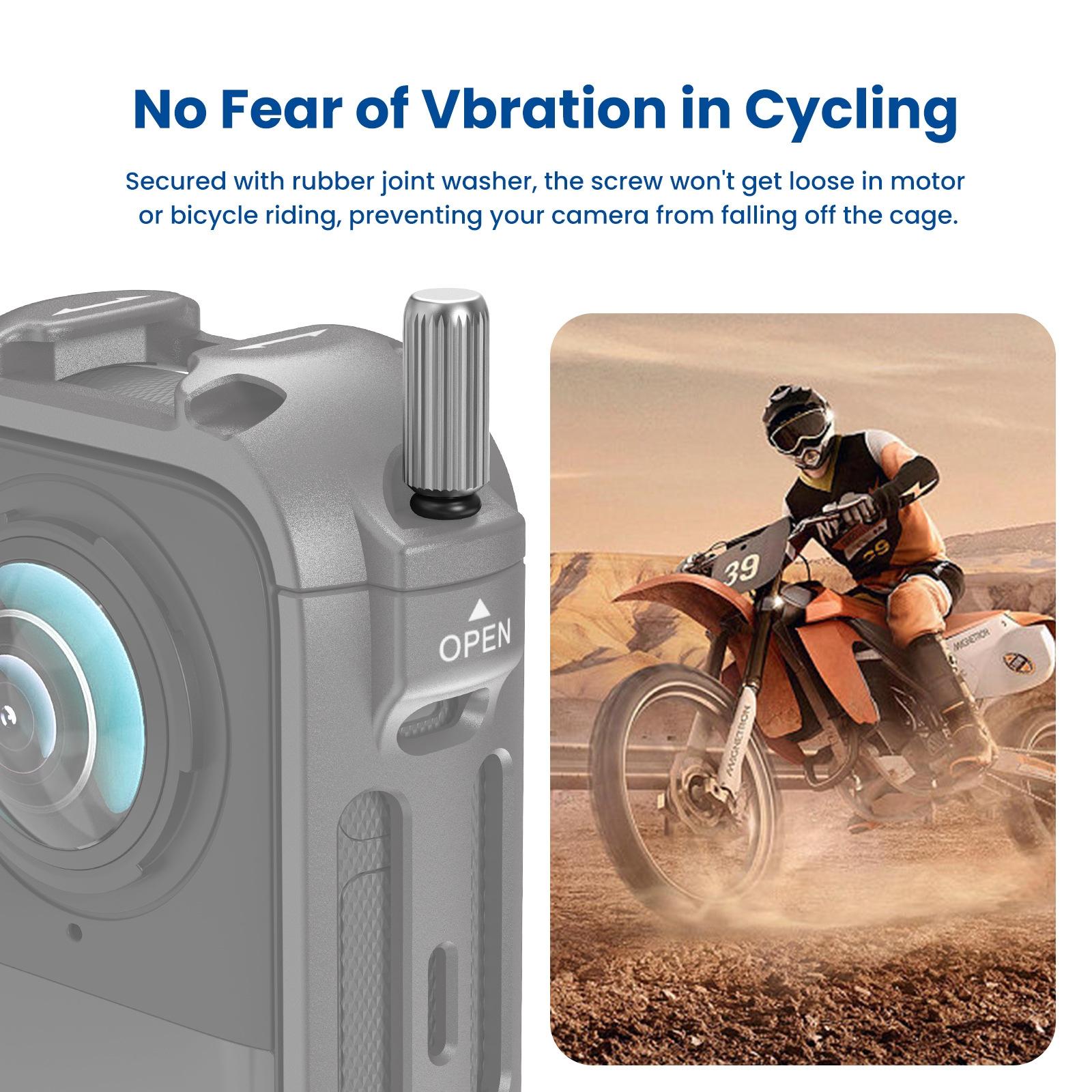 Amagisn Metal Protective Housing for Insta360 X4 - Quick Release 13