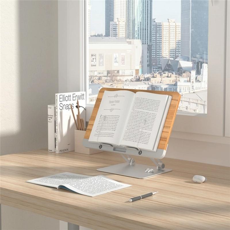 Adjustable Laptop Stand for Reading - Aluminum Alloy 4