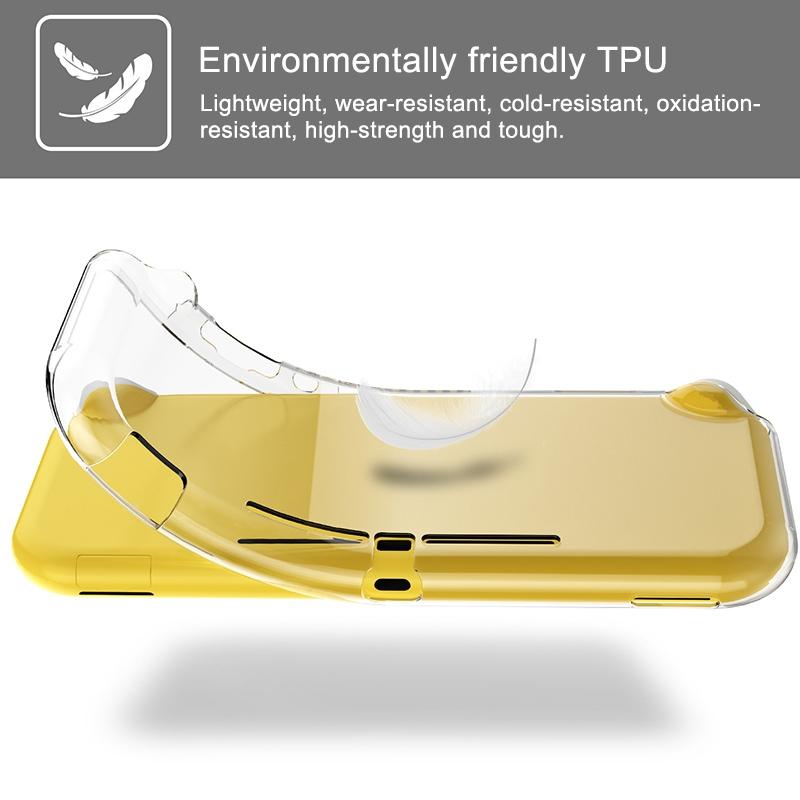 Protective Tpu Case for Nintendo Switch Lite - Clear 3