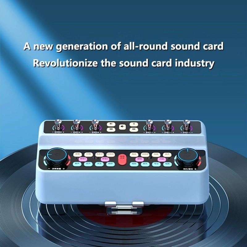 Desktop Ktv Sound Card For Family Karaoke 4