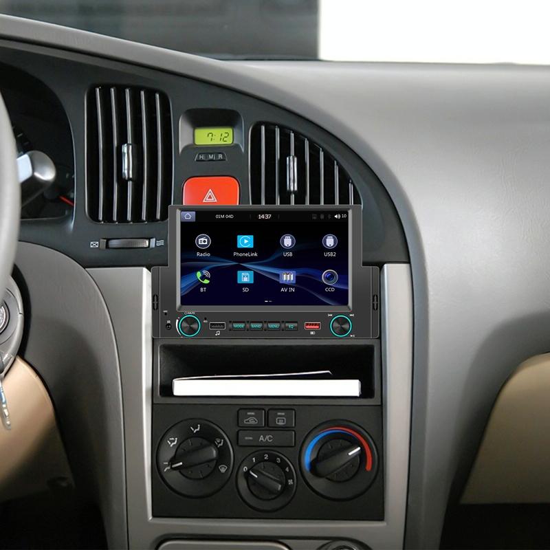 6.2 Inch Single Butt Carplay Car Monitor - Universal Wired Mp5 Player - Standard + Ahd Camera 5