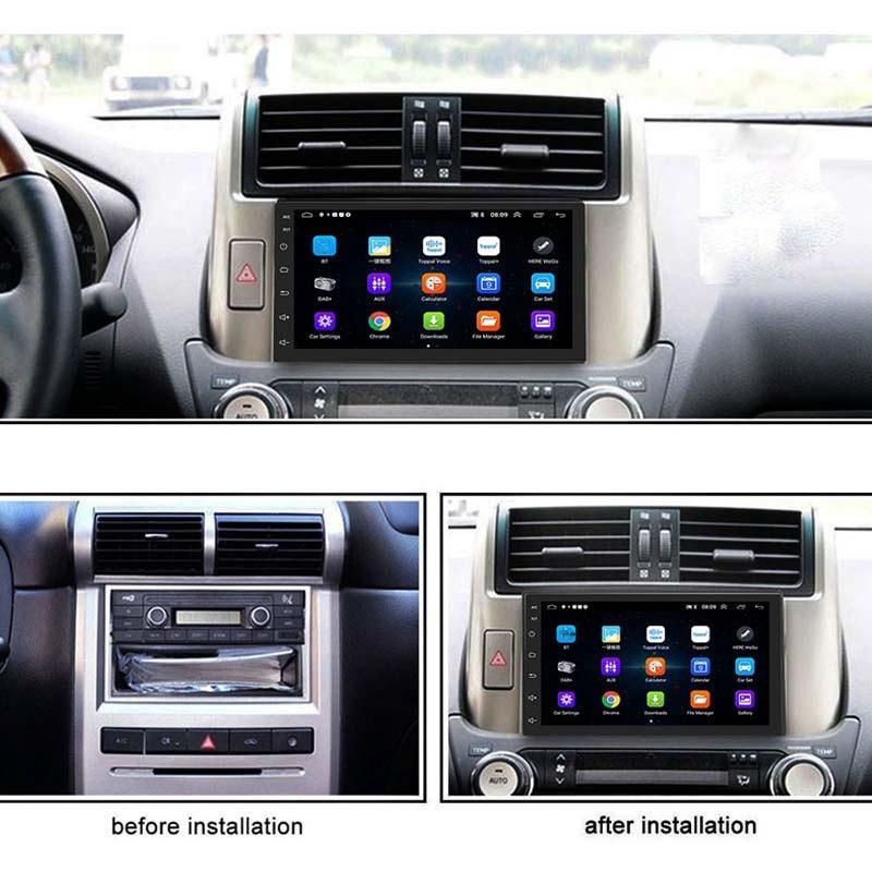 7 Inch Android Navigation Wifi Car Mp5 Player 1 + 32G Gps Bluetooth 2.5D Screen Standard + 12Lights Camera 11