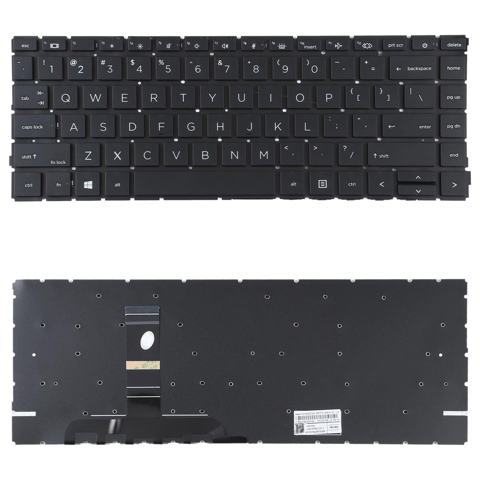 Hp Probook 440 / 445 G8 us Keyboard - Enhanced Version