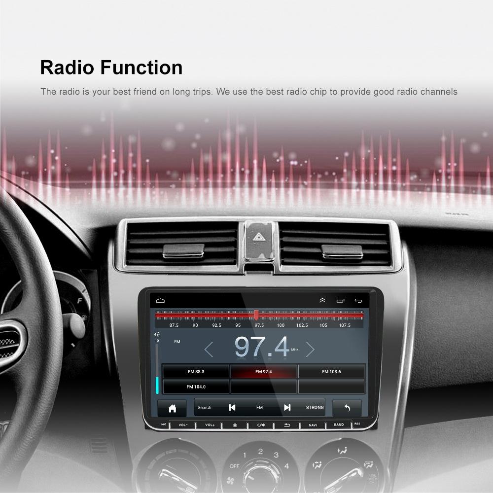 9 Inch Carplay Android10.0 Navigator For Volkswagen - 1 + 16G - Standard + 12Lights Camera 7
