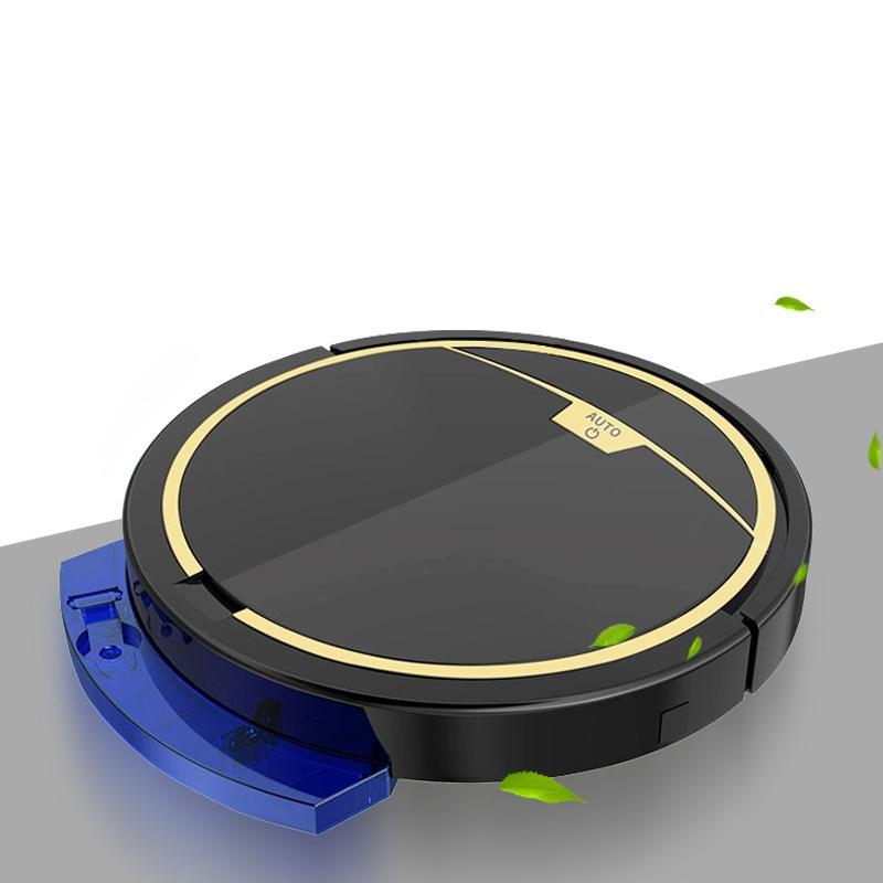 Smart Automatic Sweeping Robot with Mopping Function - Anti-fall - Black 3
