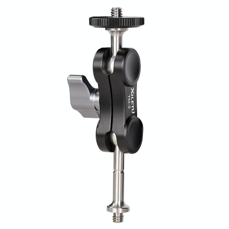Versatile Dual Ballhead Magic Arm For Camera And Monitor Mounting - Tm-5 11