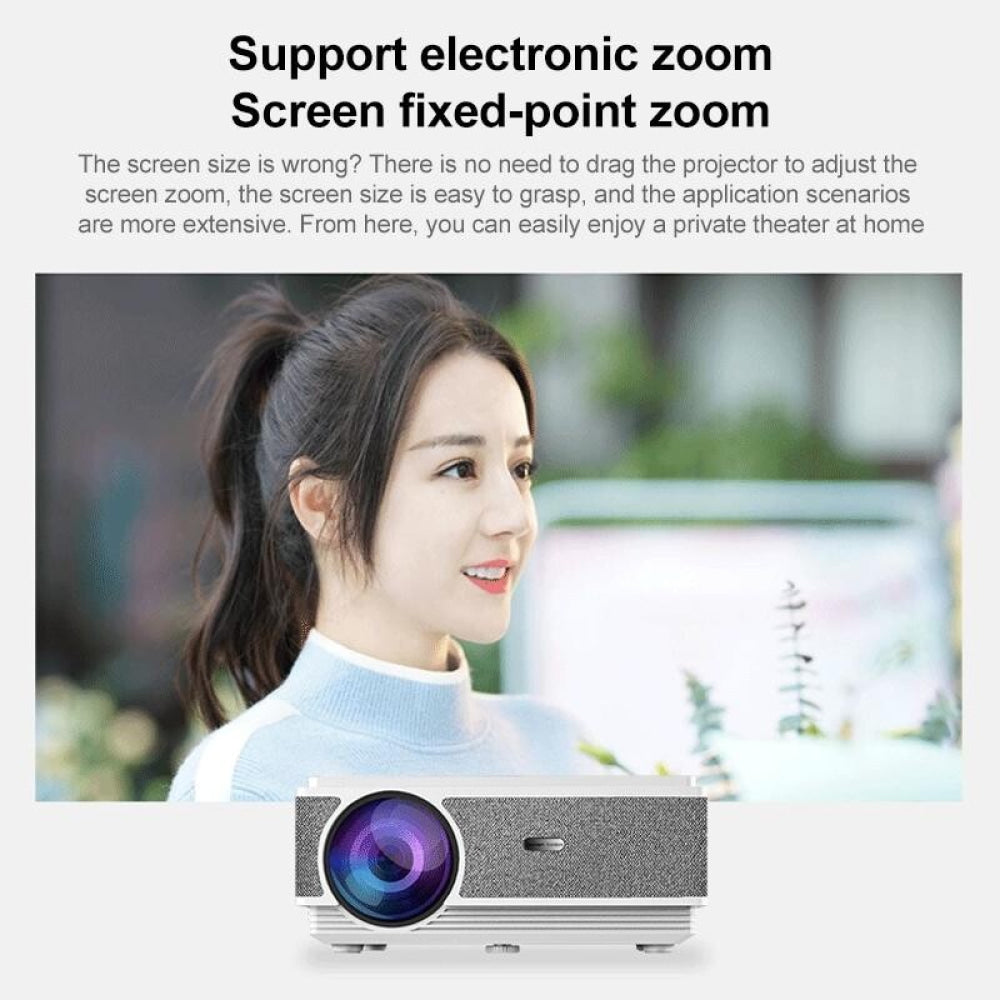Smart Led Projector - 120 Ansi Lumens 1280X720P Basic Version 7