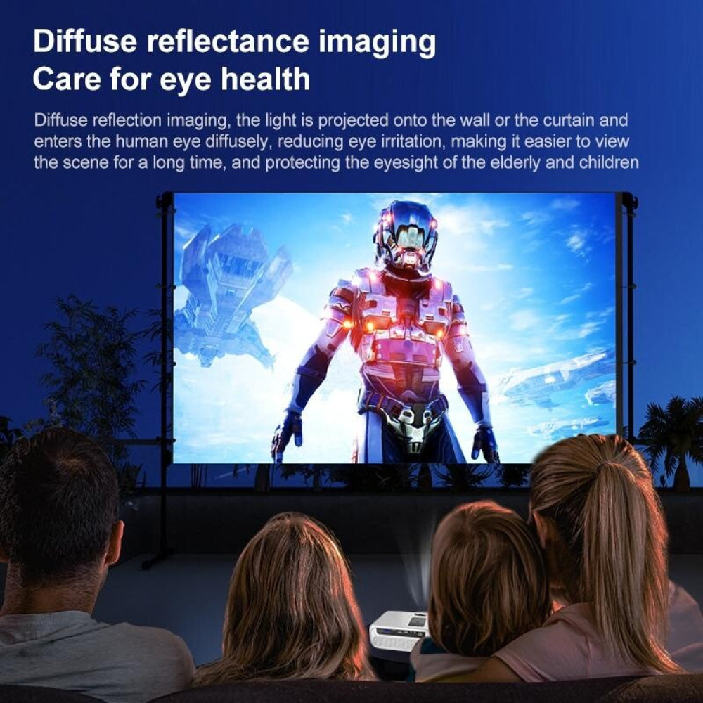 Smart Led Projector - 120 Ansi Lumens 1280X720P Basic Version 10