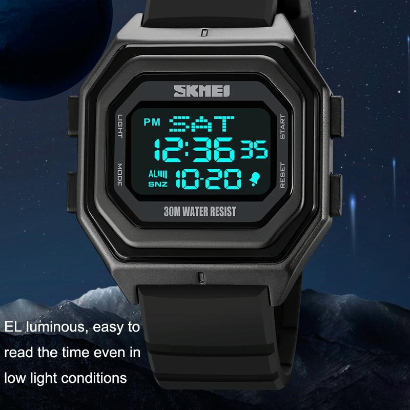 Multi-functional Outdoor Men Watch - Electronic Timing 5