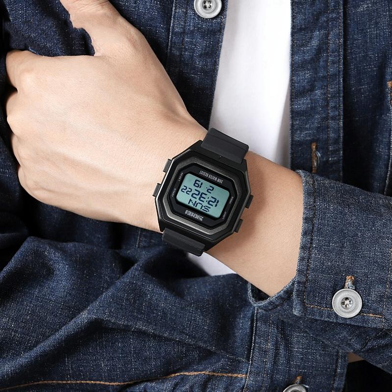 Multi-functional Outdoor Men Watch - Electronic Timing 7