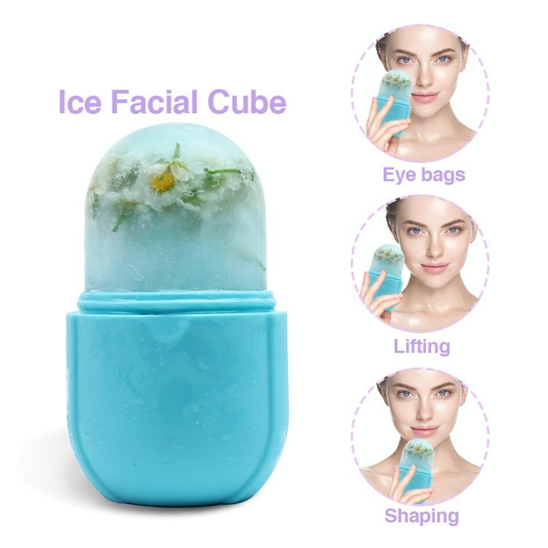 Massage Ice Tray For Eye Bags Arms And Thighs Capsule Black 6