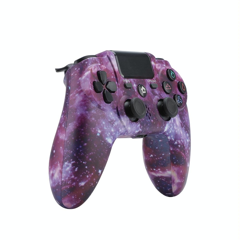 Starry Sky Purple Wireless Ps4 Game Controller 3