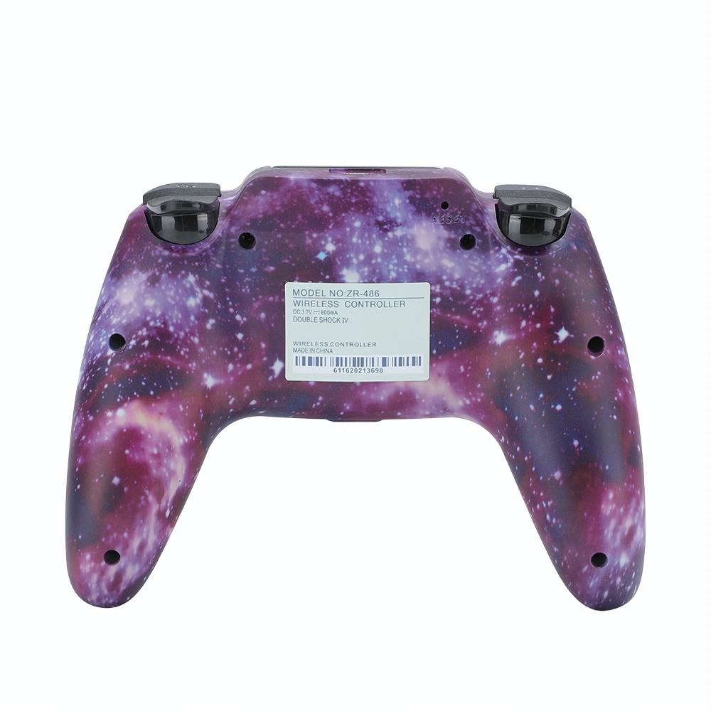 Starry Sky Purple Wireless Ps4 Game Controller 4