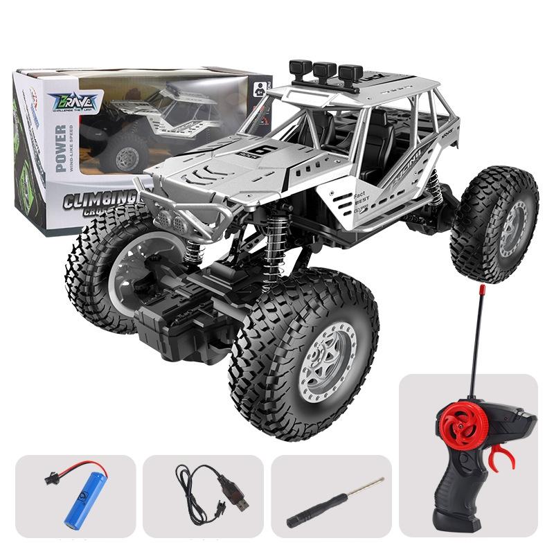 Medium Alloy Off-road Rc Car for Kids - Silver 3