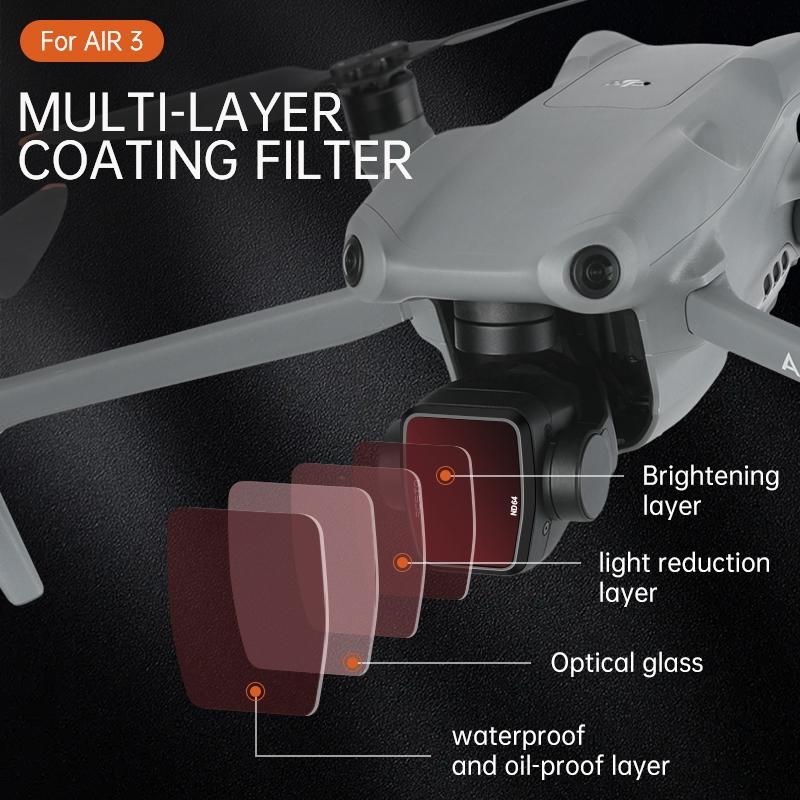 Waterproof Multi-layer Coating Filter for Dji Air 3 - Cpl - Nd64 3