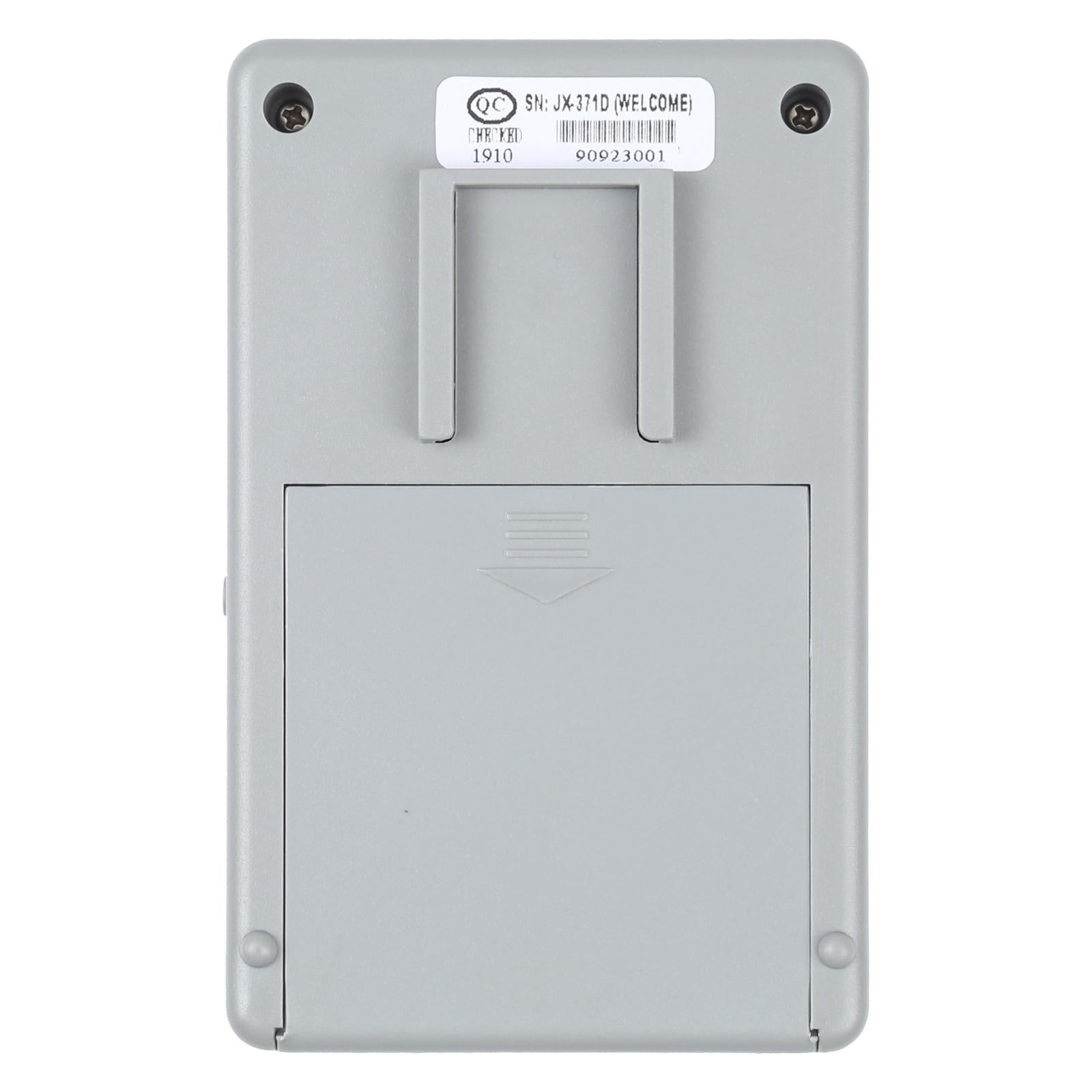 Grey Wireless Door Chime For Visitor Alert 4
