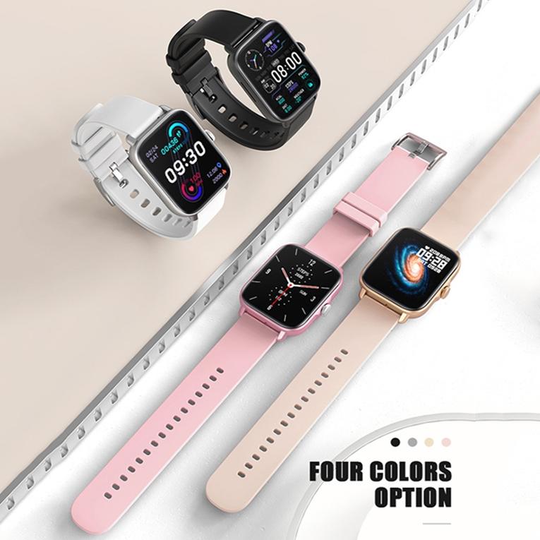 Smart Bluetooth Watch With Heart Rate Monitor Silver Gray 3