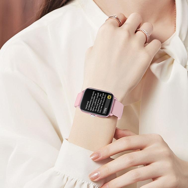 Smart Bluetooth Watch With Heart Rate Monitor Silver Gray 8