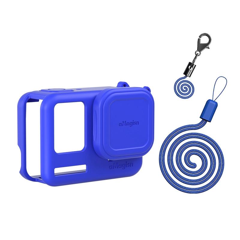 Silicone Case for Insta360 Ace Camera - Protect your Gear - For Insta360 Ace (Blue) 14