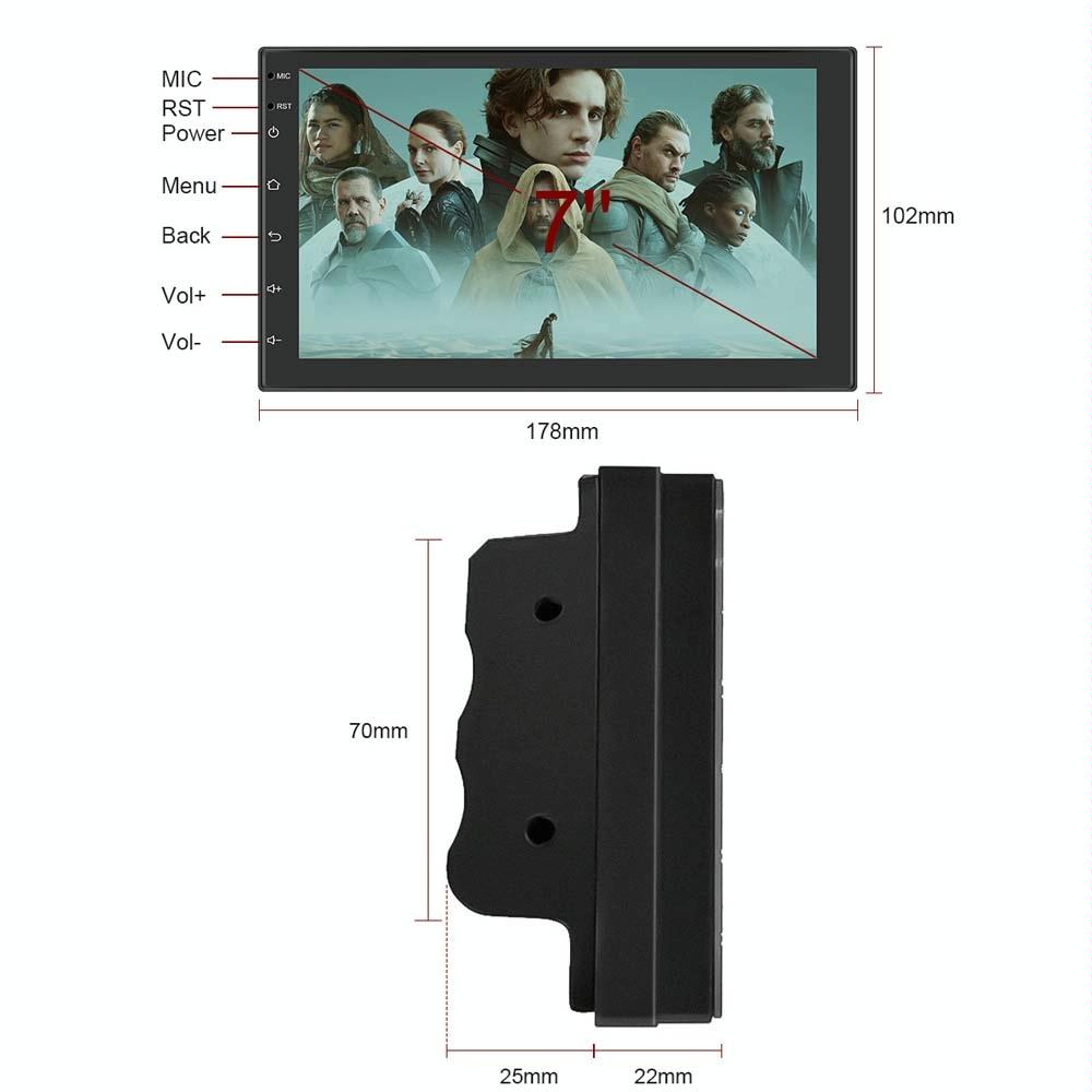 7 Inch Android Car Navigation Player + Ahd Camera - 2 + 32G 3