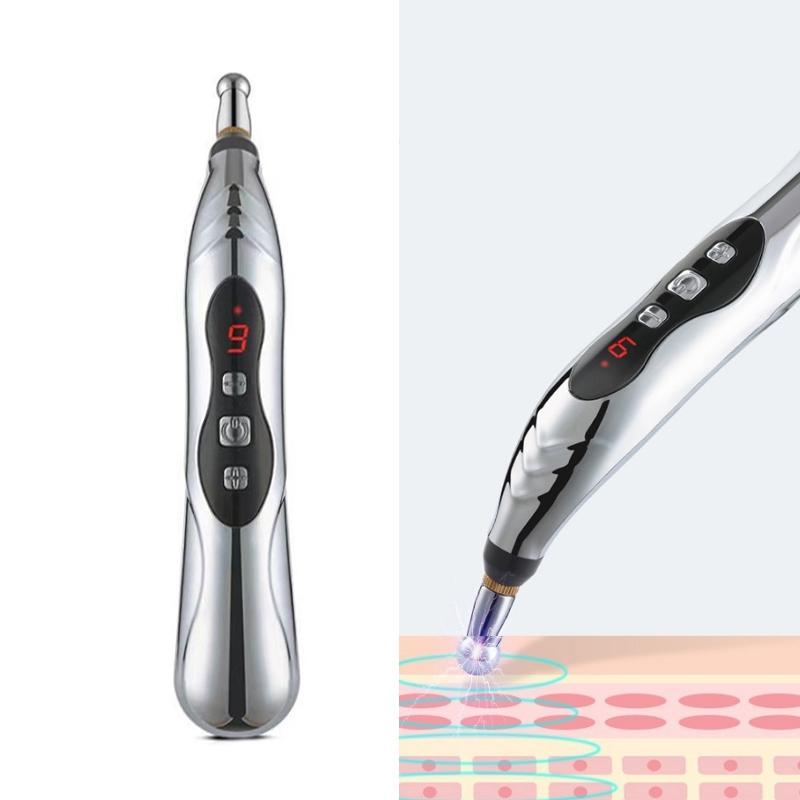 5-Head Electronic Acupuncture Pen Circulating Energy & Pain Relief Home Use 3