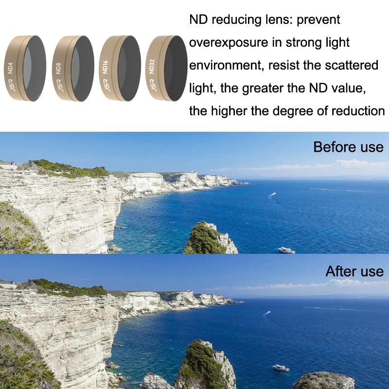 Nd16 Filter for Dji Action Camera - Motion Style