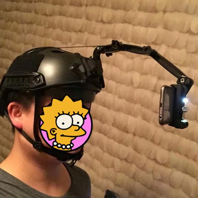 Front Helmet Mount - Universal Fit for Gopro 9