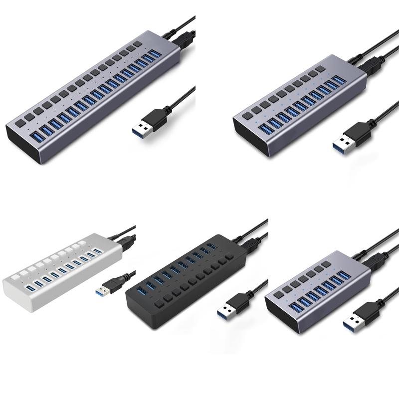 10-Port Usb3.0 Docking Hub For Computers 3