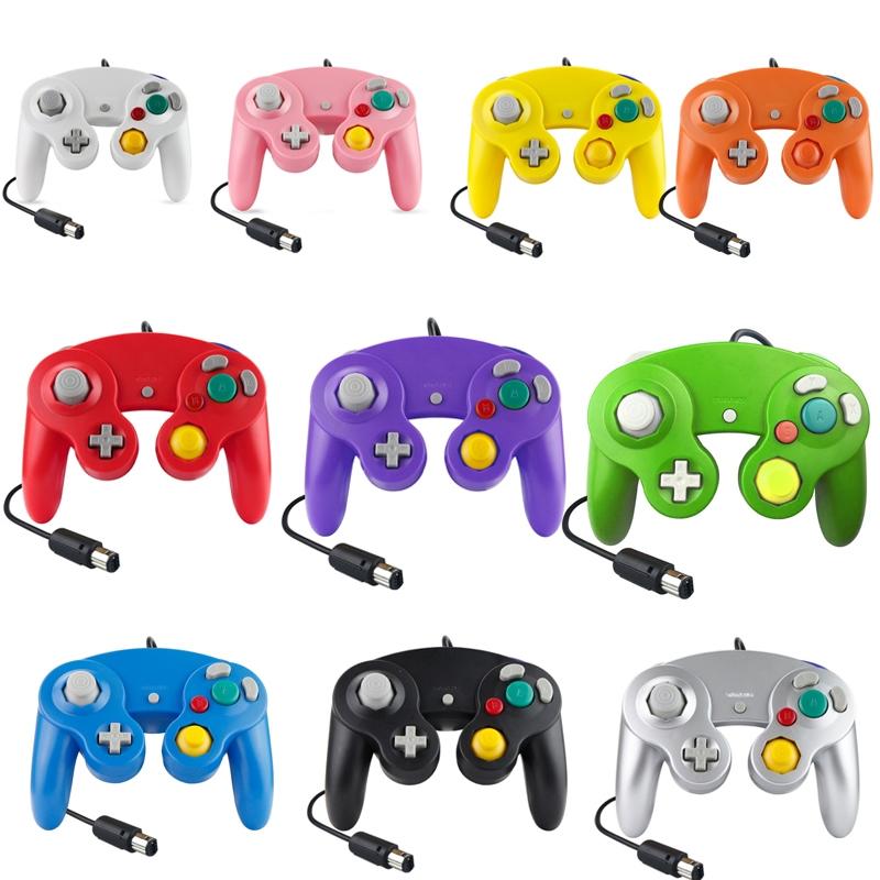 2-pack Wired Vibrating Game Controller for Nintendo Ngc / Wii - Red 3