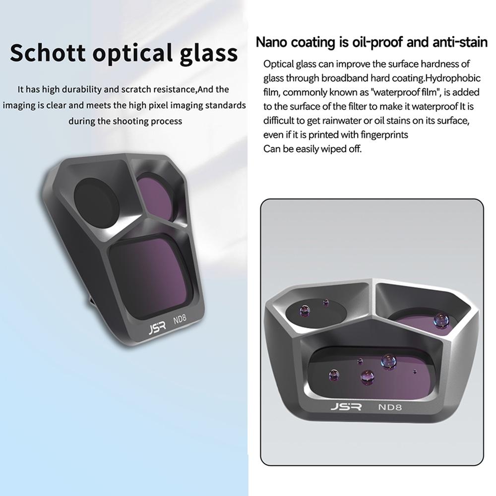 Gradient Neutral Density Lens Filter for Dji Mavic 3 Pro - Gnd16 - Gnd 3 In 1 For Dji Mavic 3 Pro 5